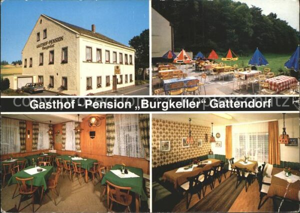 Gattendorf Oberfranken Gasthof Pension Burgkeller Restaurant T