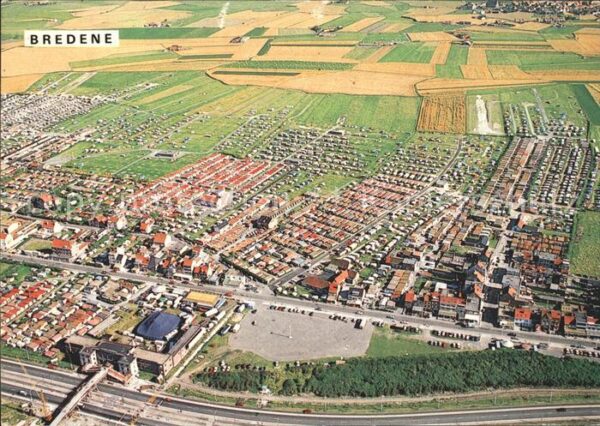 Bredene Vue aerienne