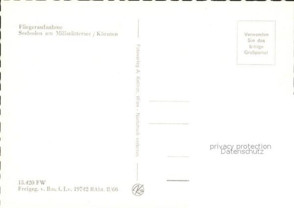 Seeboden Millstaettersee Fliegeraufnahme – Bild 2