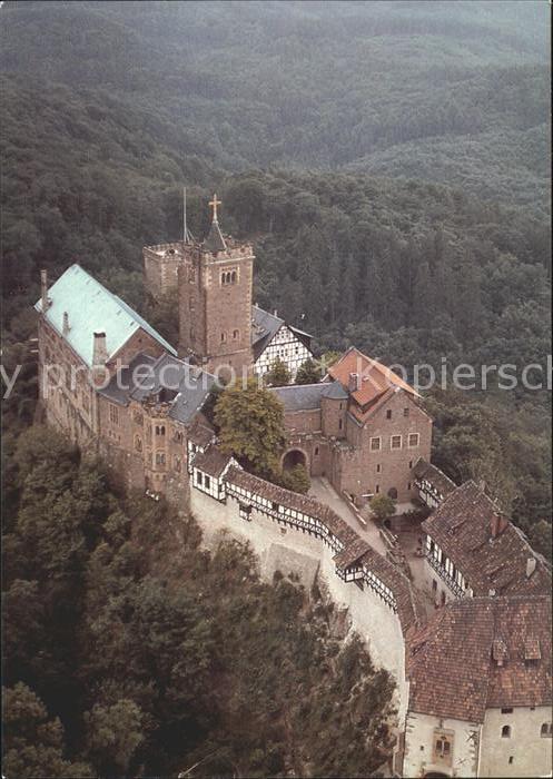 Eisenach Thueringen Wartburg Luftbildserie Interflug