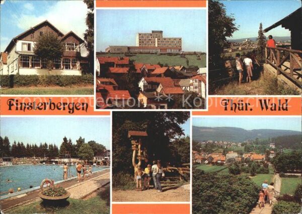 Finsterbergen Gaststätte Waldschlösschen FDGB Erholun