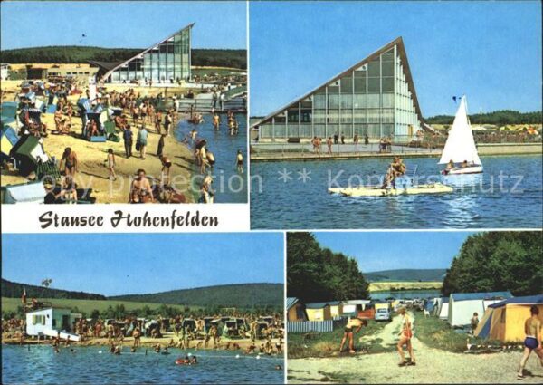 Erfurt Stausee Hohenfelden Strand Campingplatz