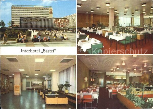Dresden Interhotel Bastei Empfang Grill Restaur
