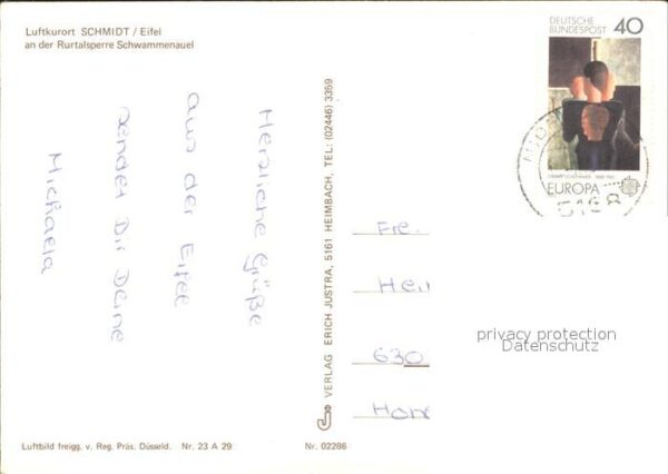 Schmidt Rurtalsperre Schwammenauel Luftkurort F – Bild 2