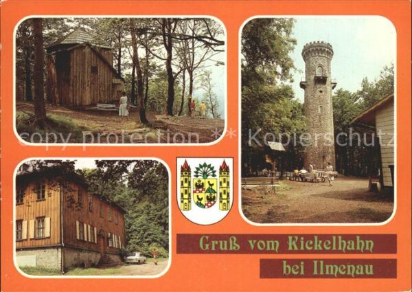Ilmenau Thueringen Goethehäuschen Jagdhaus Gabelbach Kicke