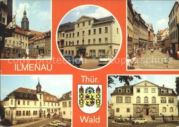 Ilmenau Thueringen Strasse des Friedens Hotel zum Löwen Ra