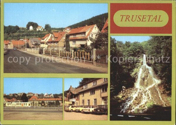Trusetal Eisensteinstrasse HO Gaststätte Wasserf