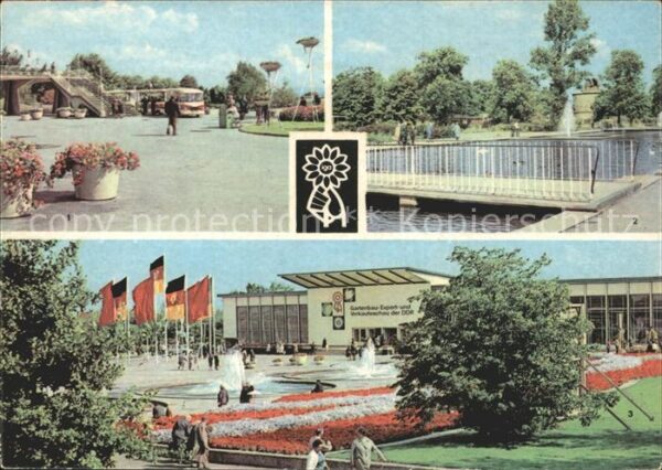 Erfurt Internationale Gartenbauausstellung Brü