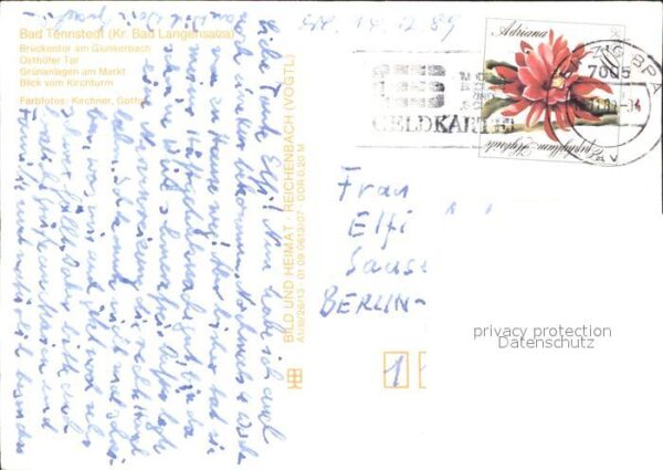 Bad Tennstedt Brückentor Glunkerbach Osthöfer Tor Grü – Bild 2