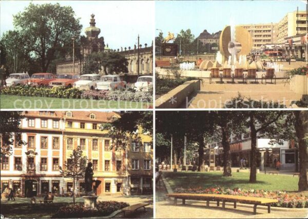 Dresden Zwinger Neustädter Markt Strasse der Be