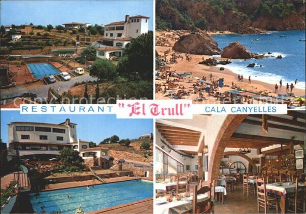 Cala Canyellas Restaurant Hostal El Trull Strand Swimm