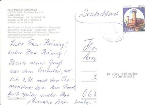 Gais Taufers Hotel Pension Panorama – Bild 2