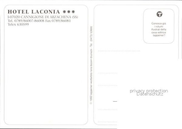 Cannigione di Arzachena Hotel Laconia Meerblick – Bild 2
