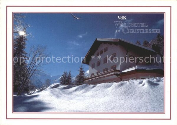 Oberstdorf VdK Waldhotel am Christlessee Winterpan
