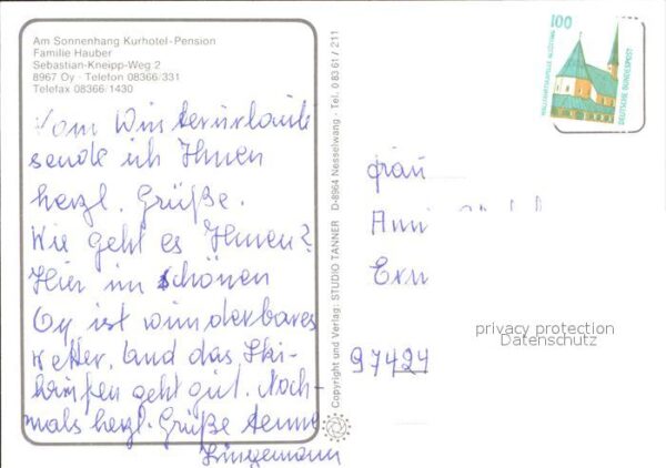 Oy Kurhotel Pension Winterimpressionen – Bild 2