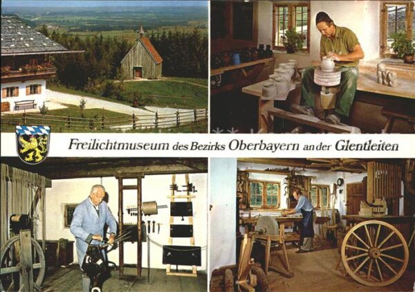 Grossweil Freilichtmuseum Holzkapelle Hafnerei Se