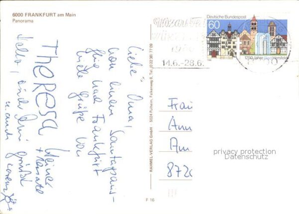 Frankfurt Main Panorama – Bild 2