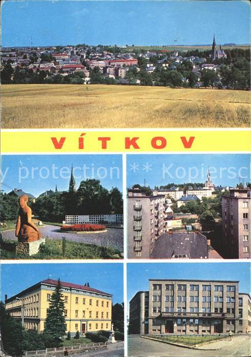 Vitkov Gesamtansicht Denkmal Gebäude