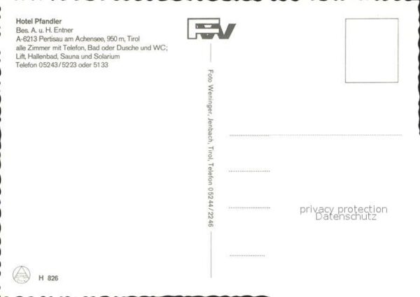 Pertisau Achensee Hotel Pfandler – Bild 2