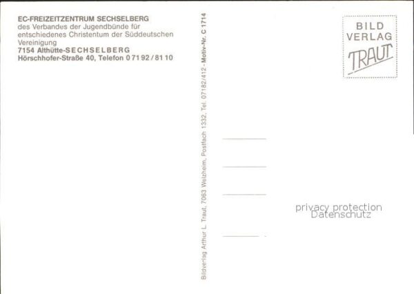 Sechselberg EC Freizeitzentrum – Bild 2
