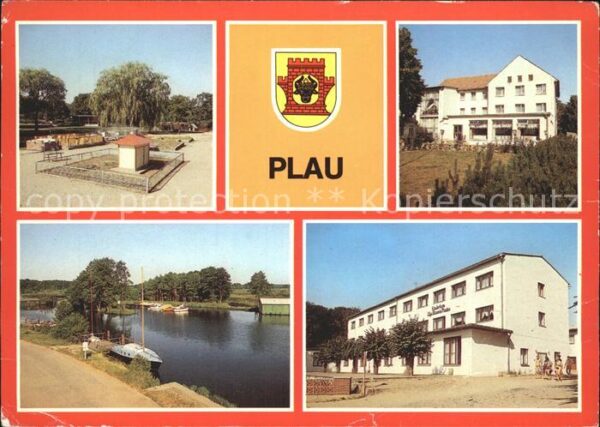 Plau See Pelztierfarm Appelburg FDGB Erholungshe