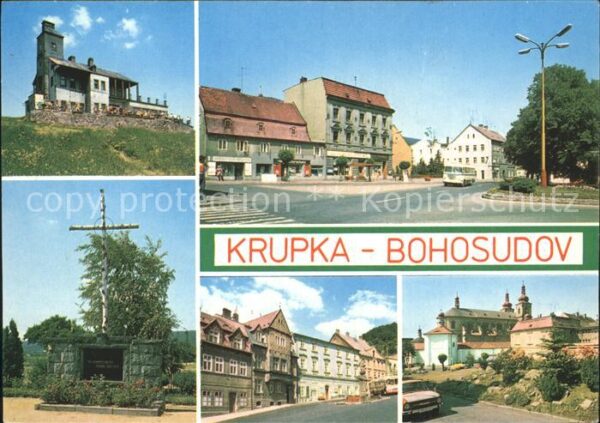 Bohosudov Komari vizka Stred mesta Pamatnik obete