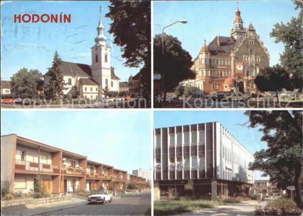 Hodonin Kirche Stadtzentrum Gebäude