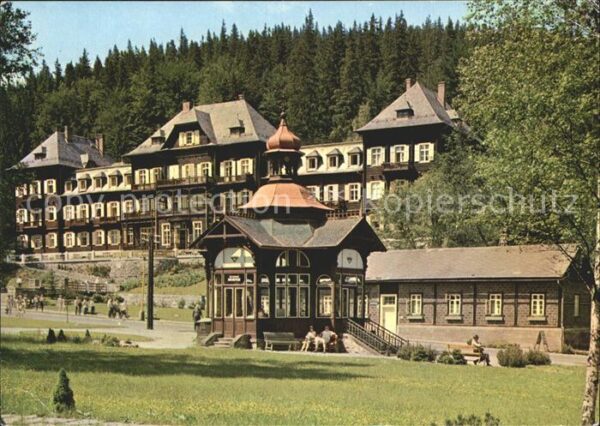Karlova Studanka Lecebny ustav Slezsky dum Kurhaus