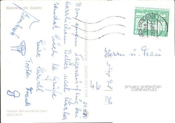 Baerenklau Niederlausitz Genesungsheim Georgi Dimitroff – Bild 2