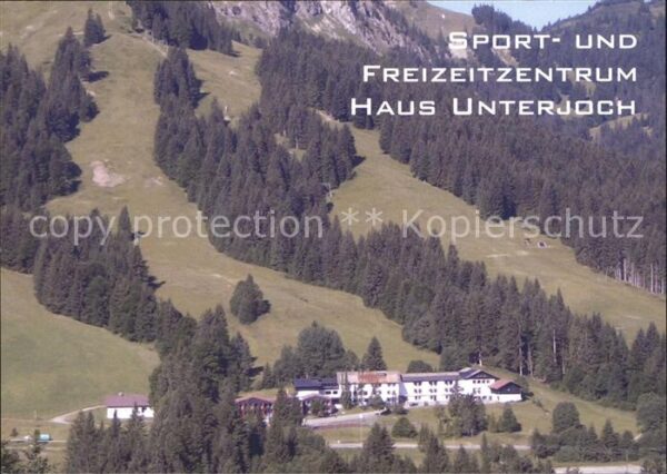 Bad Hindelang Sport und Freizeitzentrum Haus Unterjoc