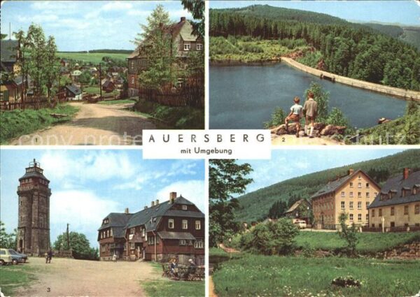Auersberg Wildenthal Luftkurort Carlsfeld Sosa Talsperre des