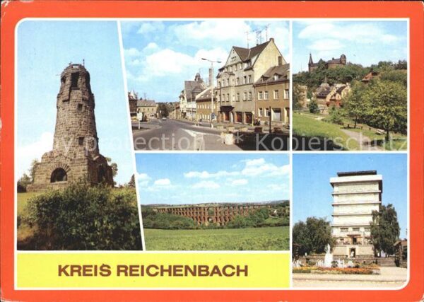 Netzschkau Kuhbergturm Friendsplatz Burg Mylau Göl
