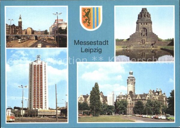 Leipzig Richard Wagner Strasse Wohnhochhaus Völ