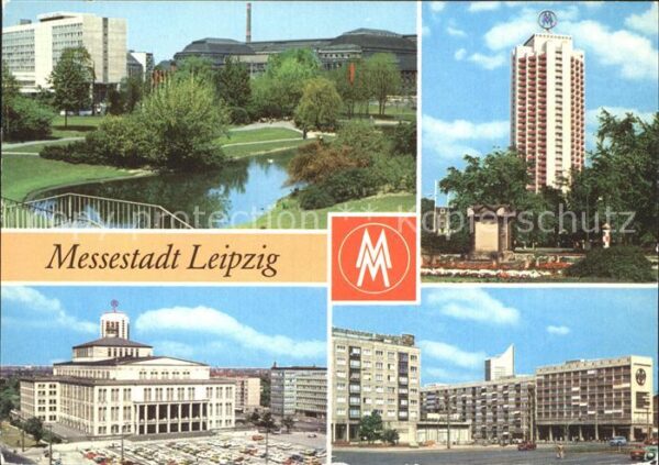 Leipzig Schwanenteich Interhotel Stadt Leipzig