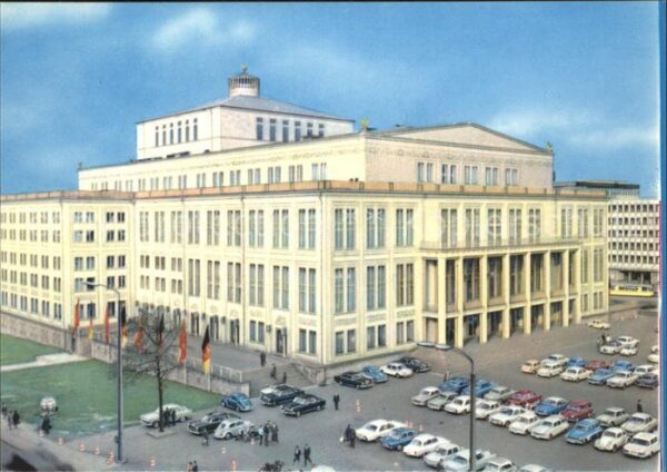 Leipzig Oper Karl Marx Platz Messestadt