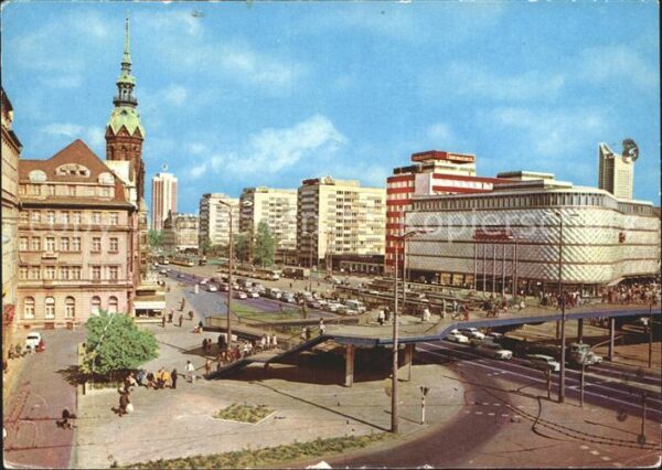 Leipzig Warenhaus Konsument am Brühl Messestadt
