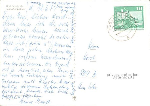 Bad Brambach Julius Fucik Haus – Bild 2