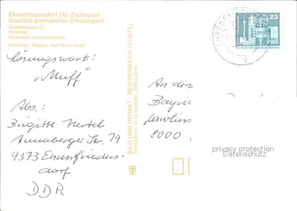 Ehrenfriedersdorf Erzgebirge Greifensteine Pyramide Felsen Ferienhei – Bild 2