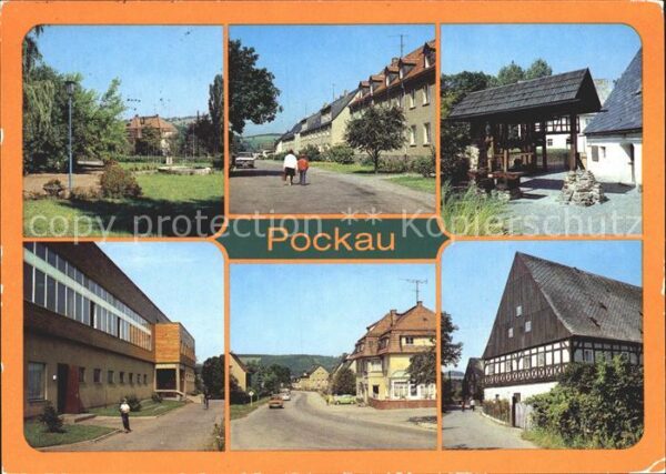 Pockau Kurpark Max Roscher Strasse Ölstampfwer
