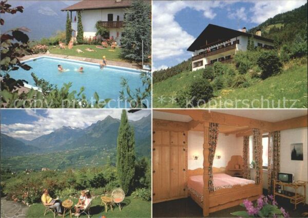 Schenna Meran Appartementhaus Michael am Waal Swimmin