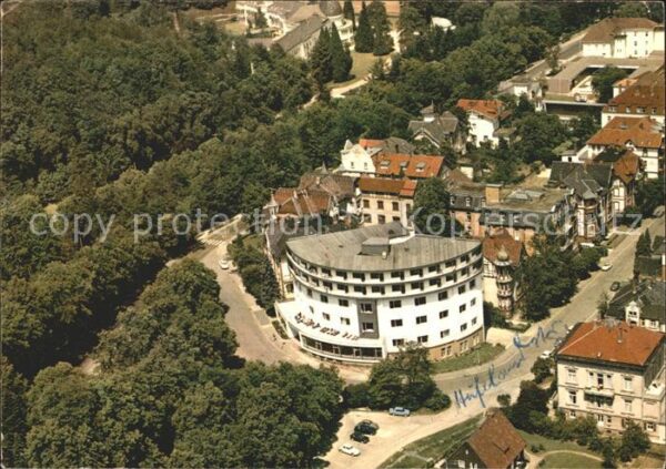 Bad Wildungen Parkhotel Weltbad Fliegeraufnahme