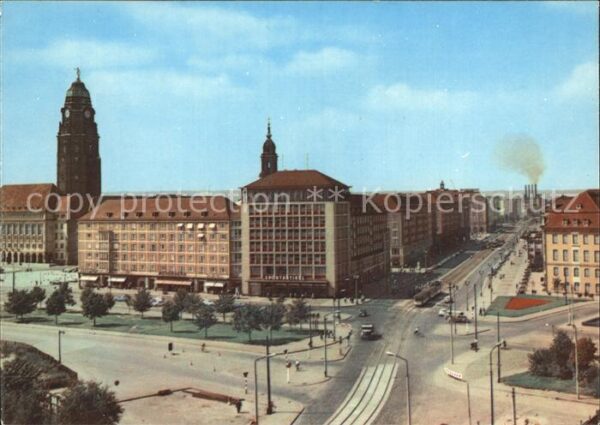Dresden Pirnaischer Platz Ernst Thälmann Strass