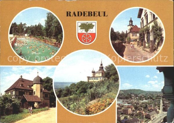 Radebeul Bilzbad Wellenbad Weinbergstrasse Schlo