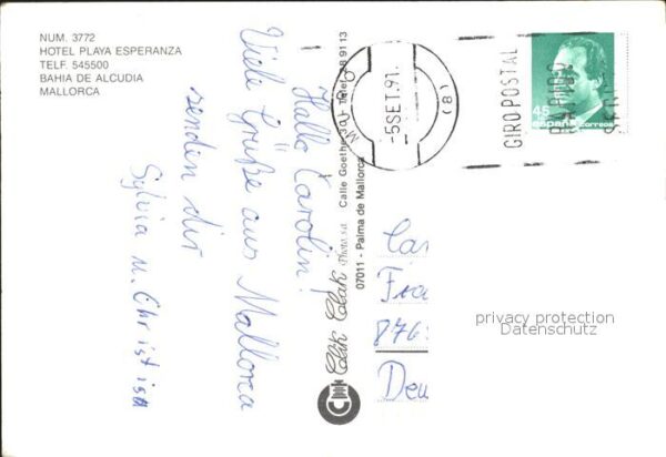 Bahia de Alcudia Hotel Playa Esperanza Meerblick – Bild 2
