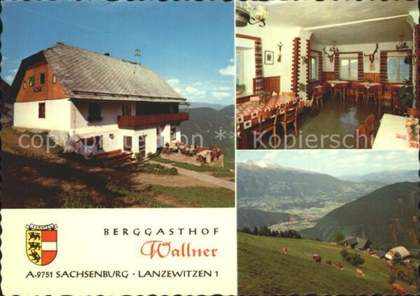 Sachsenburg Kaernten Berggasthof Wallner Fernsicht