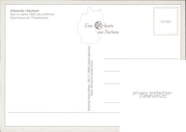 Chemnitz Opernhaus am Theaterplatz – Bild 2