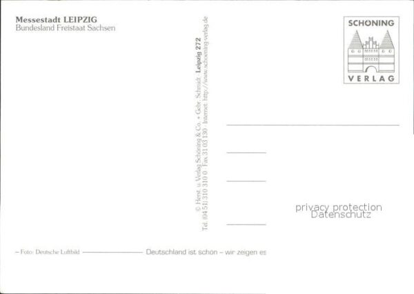Leipzig Messe und Kulturstadt Fliegeraufnahme – Bild 2