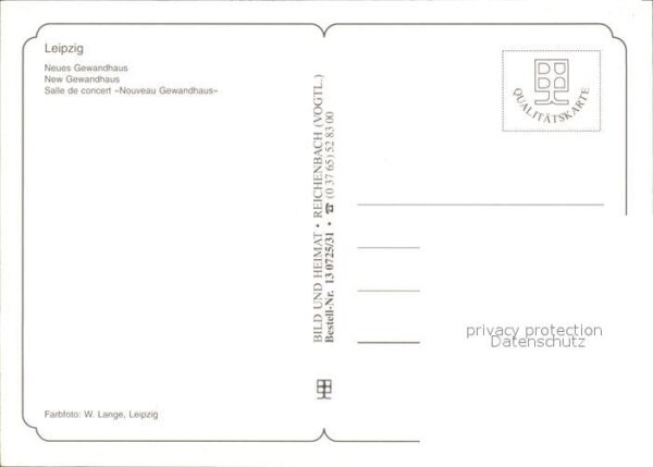 Leipzig Neues Gewandhaus – Bild 2