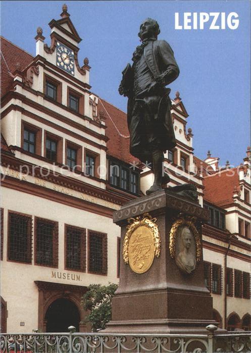 Leipzig Goethe Denkmal Statue Museum