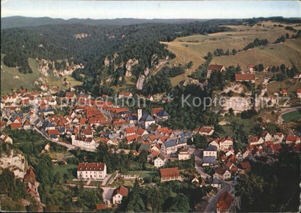 Pottenstein Oberfranken Luftkurort Fränkische Schweiz Fliegerau